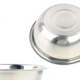 Nestora Stainless Steel Prep Bowl Set – Stackable Kitchen Mixing Bowls | Portable Food Preparation Collection
