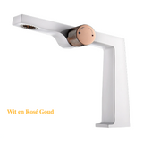 Veloura Éclat Rose Bathroom Mixer Tap – Brushed Rose Gold Basin Faucet | Elegant Single-Lever Vanity Design