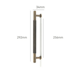 Château Verne Brass Cabinet Handles – Vintage European Furniture Pulls | Luxury Bronze Hardware