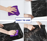 CarraraGlow Adhesive Marble Wrap – Waterproof PVC Surface Film | Luxury Peel & Stick Interior Covering