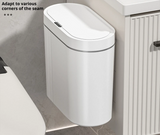 AeroSense Wall-Mounted Sensor Bin – 9L Touchless Bathroom & Kitchen Waste Bin | Waterproof Compact Design