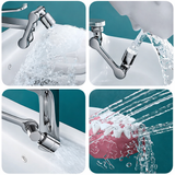 AquaReach 1080 Tap Extender – Multi-Angle Swivel Faucet Nozzle | Water-Saving Kitchen & Bathroom Attachment