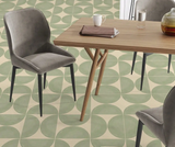 NordicTyle 12-Piece Scandinavian Floor & Wall Sticker Set – Thick PVC Peel-and-Stick Tiles for Modern Home Décor