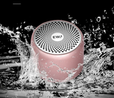 SonicMini Portable Waterproof Bluetooth Speaker – Compact Metal Wireless Speaker with Deep Bass, Bluetooth 5.0 & 3W Output | Travel-Ready Mini Audio Device