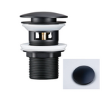 VelvetFlow Brass Basin Waste – Luxury Pop-Up Sink Drain | Designer Bathroom Click-Clack Stopper