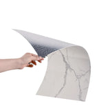 MarbelaStick 3D Marble Wall Stickers – Waterproof Peel-and-Stick Marble Tile Decals for Kitchen & Bathroom