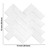TileVista 3D Wall Panels – Peel & Stick Tile Stickers | Waterproof Kitchen & Bathroom Décor