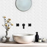TileVista 3D Wall Panels – Peel & Stick Tile Stickers | Waterproof Kitchen & Bathroom Décor