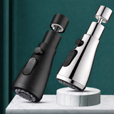 AquaGlide MotionTap – 720° Swivel Kitchen Tap Extender | 3-Mode Spray & Full Sink Coverage