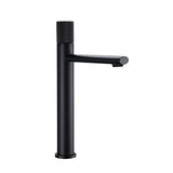 NoirÉclat Basin Mixer Tap – Matte Black & Rose Gold Bathroom Faucet | Luxury Knurled Handle Sink Mixer