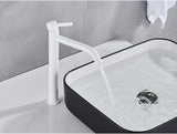 Noiré Luxe Basin Mixer Tap – Contemporary Black & Gold Bathroom Faucet | Premium Single Lever Sink Mixer