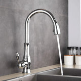 AurumFlex Luxe Kitchen Mixer – Pull-Down Gold Faucet | Solid Brass 360° Swivel Sink Tap