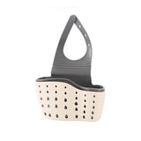 SinkNest Flex Adjustable Faucet Caddy – Hanging Sponge & Soap Organiser | Quick-Drain Kitchen & Bathroom Storage