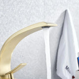 Arcelle Curve Basin Mixer – Contemporary Brass Bathroom Faucet | Elegant Single Lever Sink Tap