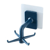 TwistNest Rotating Hook Rack – 360° Adhesive Kitchen & Bathroom Organiser | No-Drill Hanging Storage
