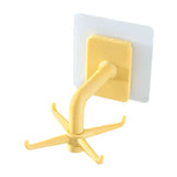 TwistNest Rotating Hook Rack – 360° Adhesive Kitchen & Bathroom Organiser | No-Drill Hanging Storage