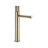 NoirÉclat Basin Mixer Tap – Matte Black & Rose Gold Bathroom Faucet | Luxury Knurled Handle Sink Mixer