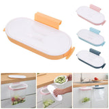 ClipBin Hanging Bag Holder – Portable Cabinet Trash Bag Hook | Compact Waste Organiser