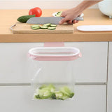 ClipBin Hanging Bag Holder – Portable Cabinet Trash Bag Hook | Compact Waste Organiser