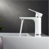 Bellavie Basin Mixer – Modern Brass Bathroom Faucet with Hot & Cold Control | Contemporary Single-Lever Tap