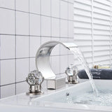 Bellmont Avery Widespread Basin Tap – Luxury 3-Hole Bathroom Mixer | Solid Brass Dual Handle Vanity Faucet