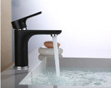 Bellavie Basin Mixer – Modern Brass Bathroom Faucet with Hot & Cold Control | Contemporary Single-Lever Tap