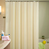 Velora EcoGuard PEVA Shower Curtain – Waterproof PVC-Free Bathroom Curtain with Mold-Resistant Finish & Hooks Included | Modern Beige Bath Liner