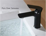 Bellavie Basin Mixer – Modern Brass Bathroom Faucet with Hot & Cold Control | Contemporary Single-Lever Tap