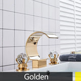 Bellmont Avery Widespread Basin Tap – Luxury 3-Hole Bathroom Mixer | Solid Brass Dual Handle Vanity Faucet