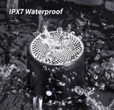 SonicMini Portable Waterproof Bluetooth Speaker – Compact Metal Wireless Speaker with Deep Bass, Bluetooth 5.0 & 3W Output | Travel-Ready Mini Audio Device