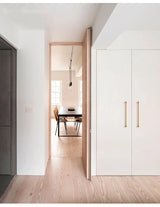 Marbelle Brass & Marble Cabinet Handles – Scandinavian Luxury Drawer Pulls | Modern Furniture Hardware