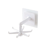 TwistNest Rotating Hook Rack – 360° Adhesive Kitchen & Bathroom Organiser | No-Drill Hanging Storage