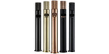 NoirÉclat Basin Mixer Tap – Matte Black & Rose Gold Bathroom Faucet | Luxury Knurled Handle Sink Mixer
