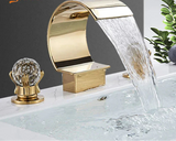 Bellmont Avery Widespread Basin Tap – Luxury 3-Hole Bathroom Mixer | Solid Brass Dual Handle Vanity Faucet