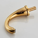 Valmere Kensington Gold Basin Mixer – 203.2 mm Widespread Bathroom Faucet | Solid Brass Dual Handle Vanity Tap