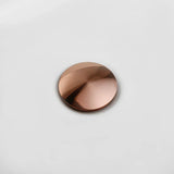 AuroraDrain Pop-Up Waste – Rose Gold Bathroom Sink Drain | Solid Brass Basin Stopper