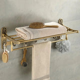 FlexFold Foldable Towel Rail – Aluminium Wall-Mounted Holder | Space-Saving Modern Bathroom Storage