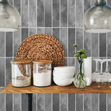MetroTile Peel & Stick Wall Panels – Waterproof PVC Splashback Tiles | Modern Self-Adhesive Décor