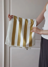 Maison Riviera Striped Cotton Towels – Luxury Hotel-Quality Bath & Beach Towel Set | Premium Jacquard Cotton