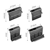BladeNest Kitchen Organiser – Wall-Mounted Knife & Cutting Board Holder | Stainless Steel Storage Rack