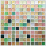 Luméra Glass Mosaic Panels – Waterproof 3D Peel & Stick Tile Decals | Luxury Kitchen & Bathroom Wall Covering