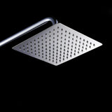 AquaVera Ceiling Rain Shower Head – Ultra-Thin Stainless Steel Rainfall System | Luxury High-Pressure Bathroom Shower