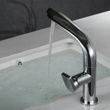 AquaLux GlideFlow Basin Mixer – 360° Swivel Bathroom Faucet | Luxury Solid Brass Vanity Tap