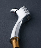 AquaFalls Solo BrassCascade – Solid Brass Waterfall Bathroom Faucet