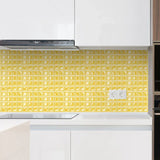 MosaicGlow Peel & Stick Tiles – 3D Waterproof Wall Stickers | Decorative PVC Mosaic Panels for Kitchens & Bathrooms