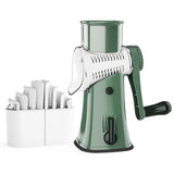 ChefMaster Rotary Prep Pro – 5-in-1 Stainless Steel Cheese Grater & Vegetable Slicer | Multifunction Kitchen Cutter