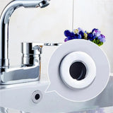 LuxeTrim Brass Overflow Cover – Universal Bathroom Sink Overflow Ring | Decorative Basin Drain Accent