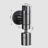 SlimTap ProWall Utility Faucet – Concealed Stainless Steel Wall Tap | Compact Cold Water Cleaning Sink Mixer
