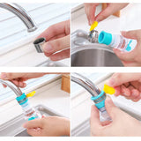 FlowSphere 360 Tap Aerator – Water-Saving Swivel Faucet Attachment | Universal Kitchen Flow Regulator