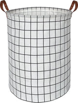 LinenVault Storage Hamper – Foldable Canvas Laundry Basket | Waterproof Multi-Purpose Organiser